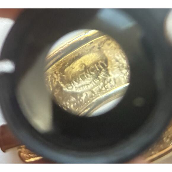 STUNNING GOLD Givenchy Chunky Link Chain Bracelet PERFECT - Picture 5 of 5